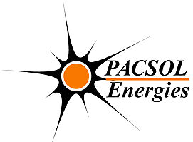logo pacsol energies, gaz, solaire, plomberie